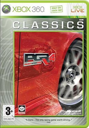 Xbox 360 Project Gotham Racing 4 CS/SK Classics C3S-00073