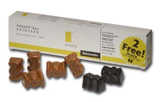 Xerox ColorStix Ink, 5 Sticks Yellow + 2 Sticks Bl