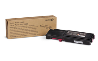Xerox originál toner 106R02250, magenta, 2000str., Xerox Phaser 6600, Workcentre 6605