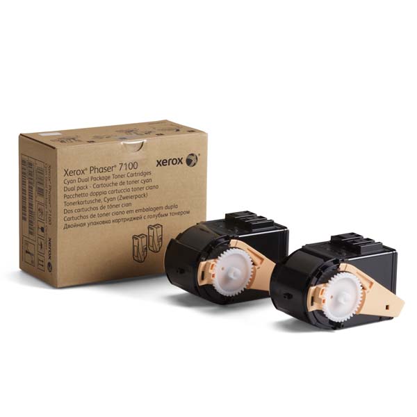 Xerox originál toner 106R02609, cyan, 2x4500str., Xerox Phaser 7100, 2ks