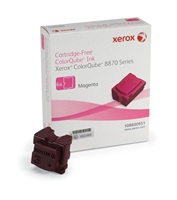 Xerox tuhý atrament COLORQUBE INK MAGENTA, COLORQUBE 8870 (6ks), DMO - 17300strán 108R00959