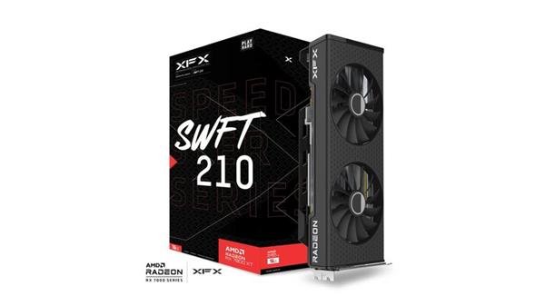 XFX Radeon RX-7800XT Speedster SWFT 210 16GB/256bit GDDR6, 3xDP, HDMI RX-78TSWFTFP