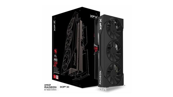 XFX Radeon RX-9060XT Swift OC Triple Fan Gaming Edition 16GB GDDR6, 2xDP, HDMI RX-96TS316B7