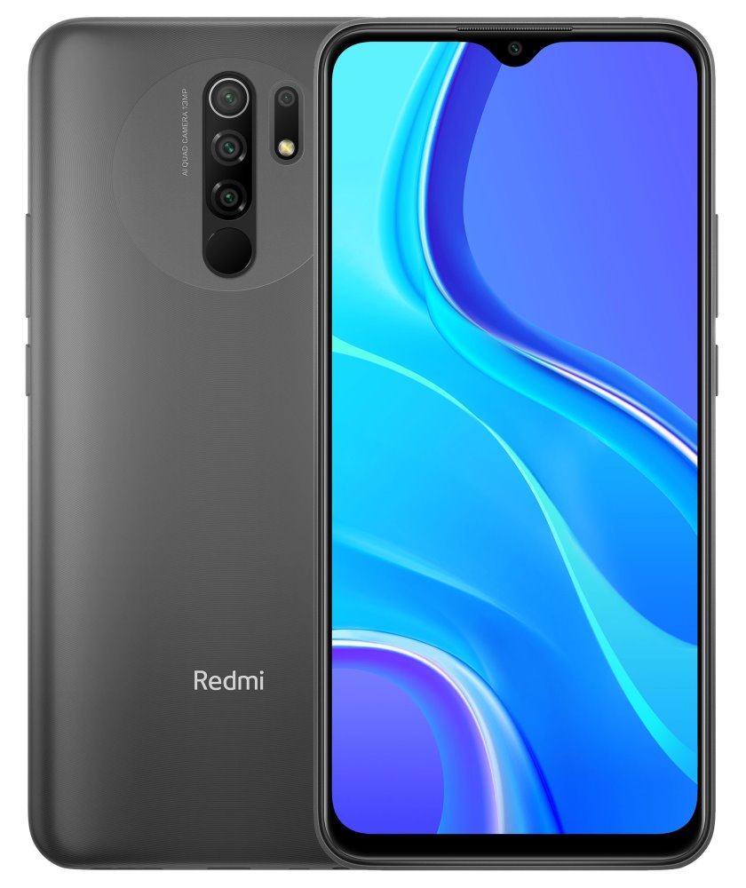 Xiaomi Redmi 9 - šedá 6,53" IPS/ 4GB RAM/ 64GB/ LTE/ Dual SIM/ Android 10 28377