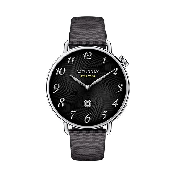 Xiaomi Watch S4 41mm - Black Fluororubber 6932554430580