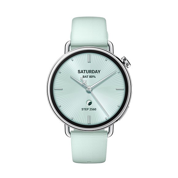 Xiaomi Watch S4 41mm - Mint Green Fluororubber 6932554436803