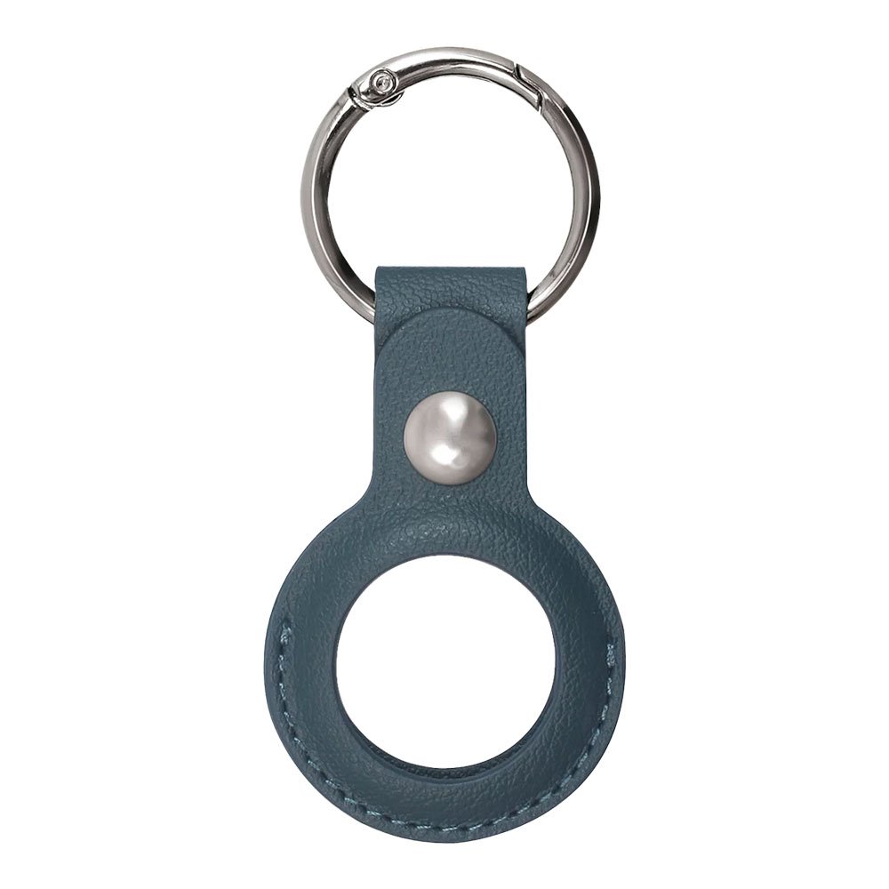 Xqisit puzdro NP Faux Leather Keyring pre AirTag - Blue 46346