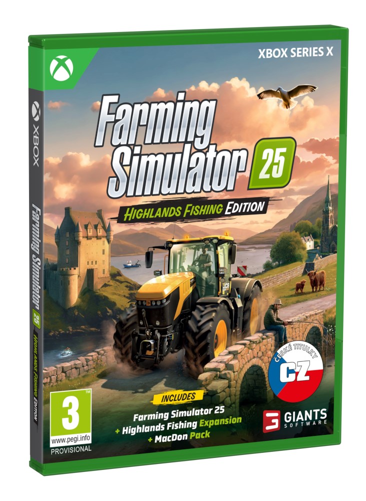 XSX - Farming Simulator 25: Highlands Fishing Ed. 4064635510729