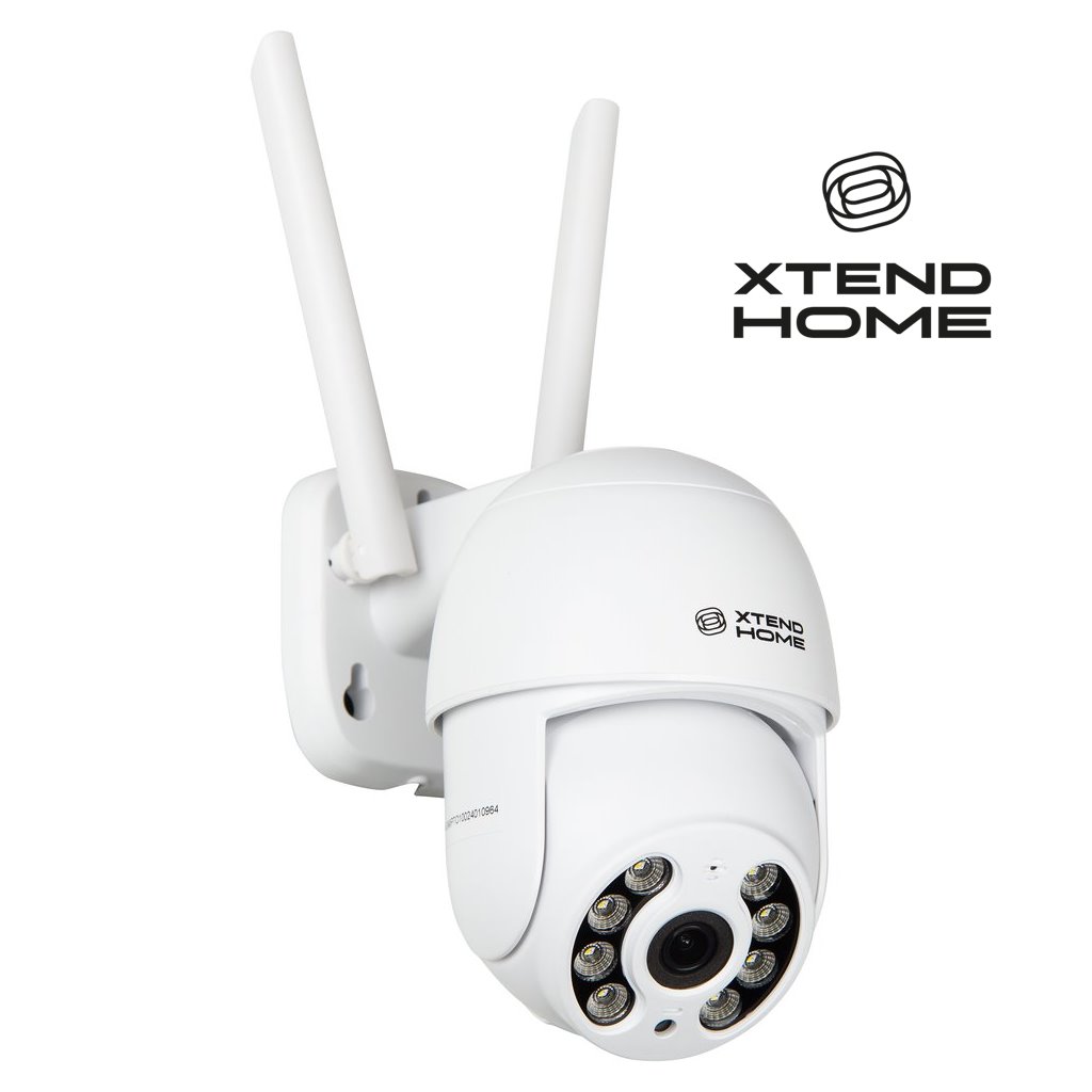 Xtend Home PTO100/ PTZ kamera/ 1440p/ otočná/ 4Mpx/ IP65/ IR až 20m/ objektiv 3.6mm/ Wi-Fi/ Tuya CZ/SK XTH-CAM-PTO100