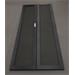 XtendLan 42U/800x1000 stojanový, černý, perforované dvoukřídlé dveře a záda HPER-42U-810-BLACK
