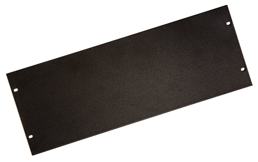 XtendLan 4U záslepka 19", černá ZASLEPKA-4U-BLACK