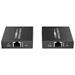 XtendLan CAT6 HDMI extender, vysílač+přijímač, 40m 4k/2k/1080p po jednom CAT6 kabelu, POC, přenos IR EHDMI11EIR4K-TR40