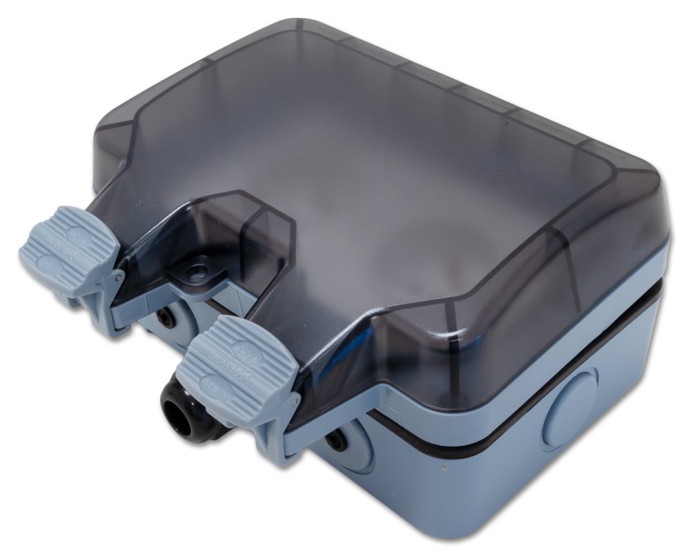 XtendLan chytrá venkovní zásuvka/ IP66/ dvojitá/ Wi-Fi/ TUYA PS-363