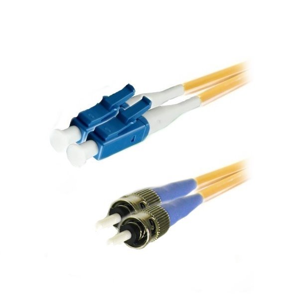 XtendLan FO patch LC-ST 2m 9/125 duplex, G.652d FOP-LCST-D-2-9