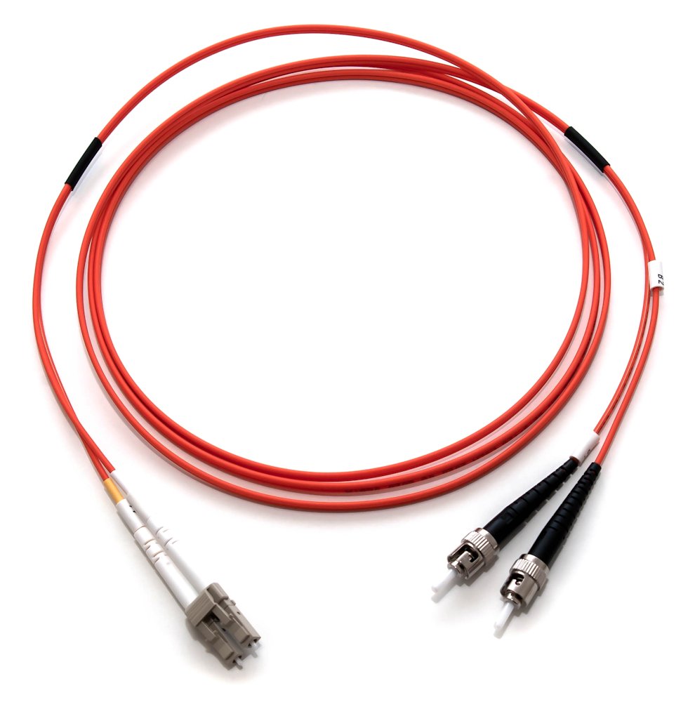 XtendLan FO patch LC-ST 5m 62,5/125 duplex FOP-LCST-D-5-625