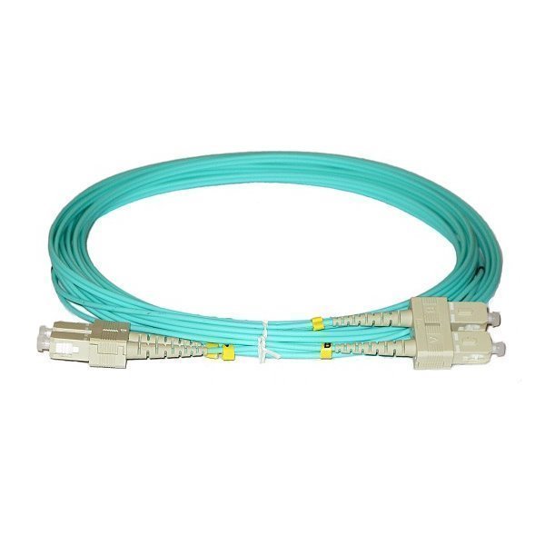 XtendLan FO patch SC-SC 3m 50/125 duplex, OM3, LS0H FOP-SCSC-D-3-50-OM3