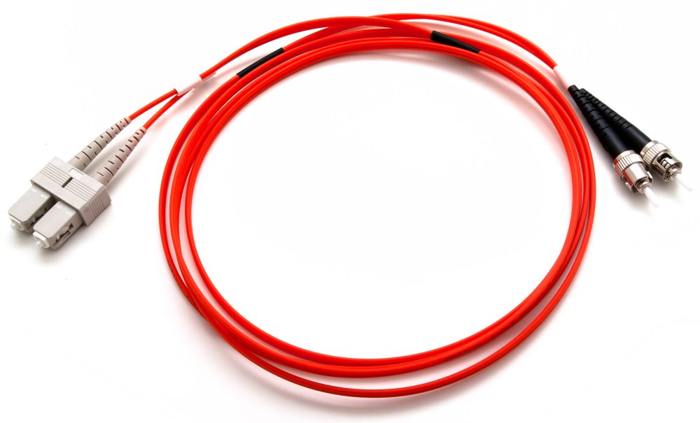 XtendLan FO patch ST-SC 2m 62,5/125 duplex FOP-STSC-D-2-625