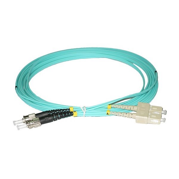 XtendLan FO patch ST-SC 3m 50/125 duplex OM3 FOP-STSC-D-3-50-OM3