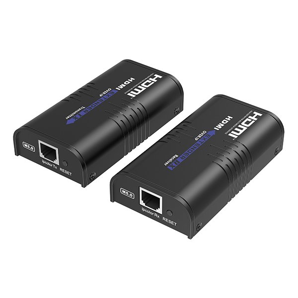 XtendLan HDMI přenos po LAN, vysílač a přijímač, UDP/Multicast, 100Mbps@1080p EHDMIC11-TRv2