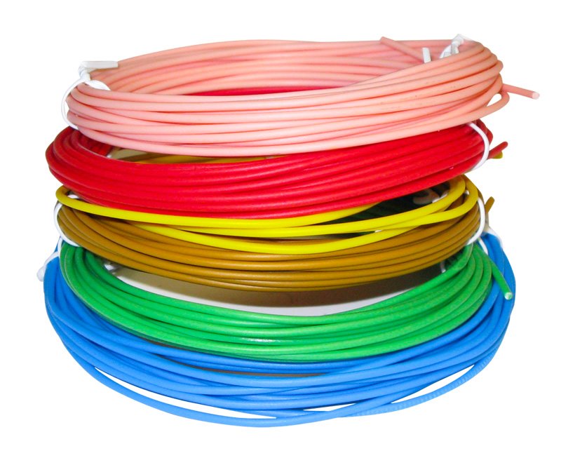 XtendLan nízkoteplotní filament PCL pro 3D pera, 6 barev, každá barva 5m 1,75mm červ/zelená/modr/žlutá/růžová/zlatá