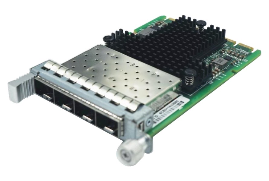 XtendLan OCP síťová karta, 4x 10Gbps SFP+, Intel X710, Mezzanine XL-ENW-OCP-9014M
