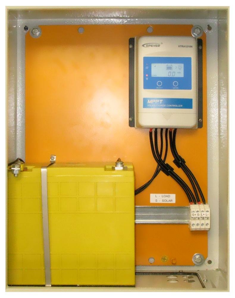 XtendLan Ostrovní napájení XtendLAN Offgrid 12V40LFP - osazený box SOPGWL0089