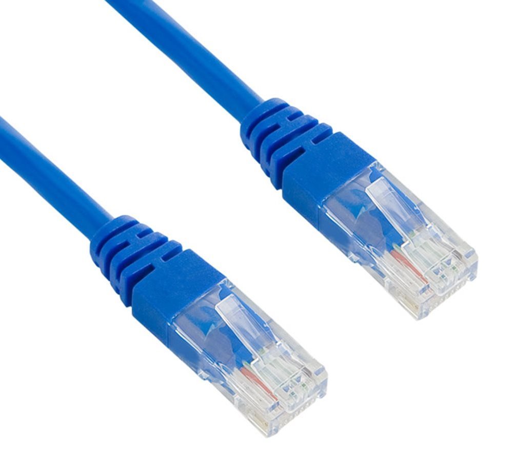 XtendLan patch kábel Cat5E, UTP - 5m, modrý
