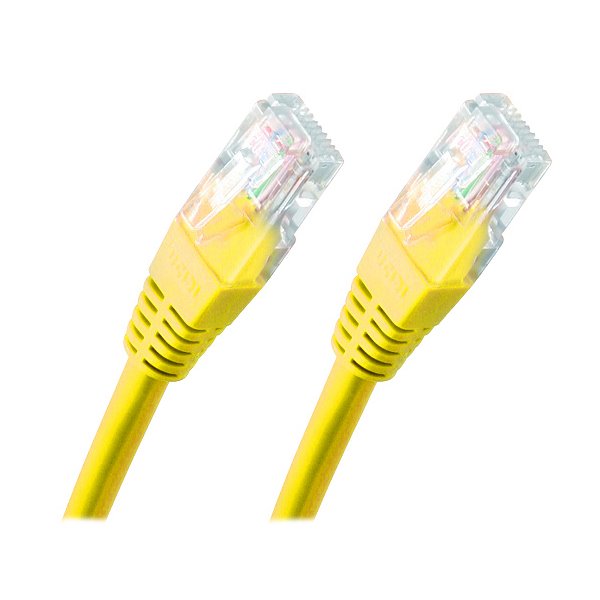 XtendLan patch kábel Cat5E, UTP - 5m, žltý