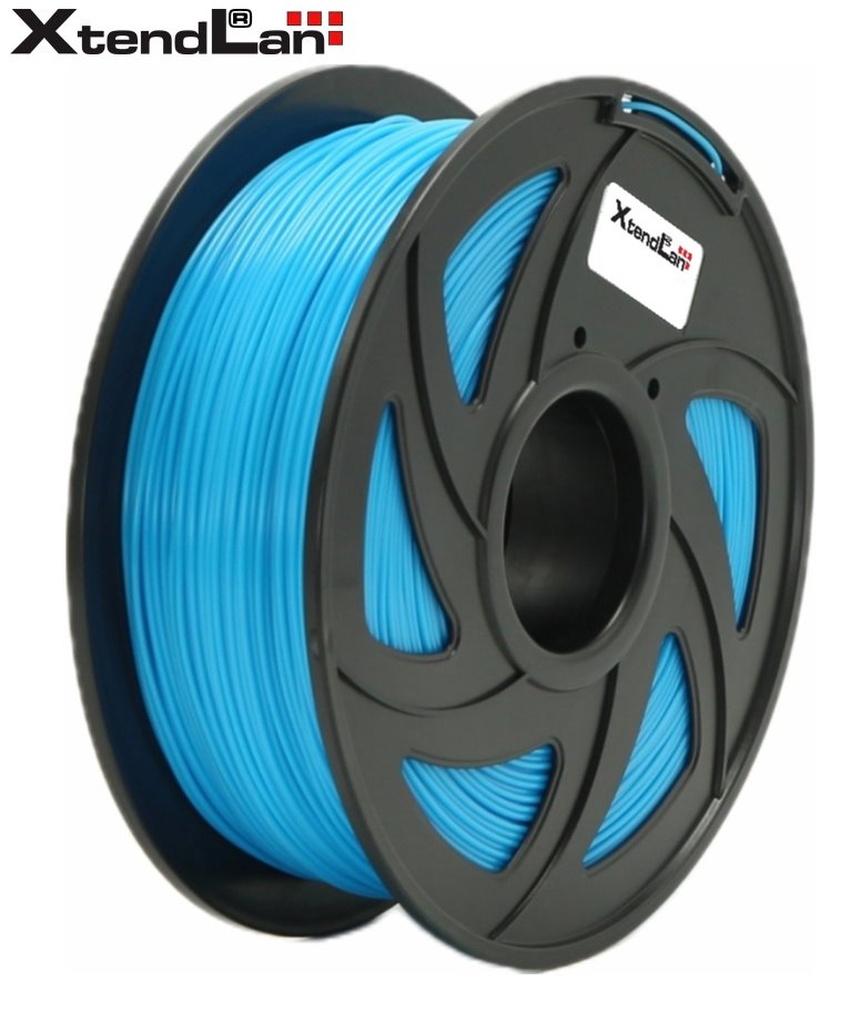 XtendLAN PETG filament 1,75mm blankytně modrý 1kg 3DF-PETG1.75-SBL 1kg