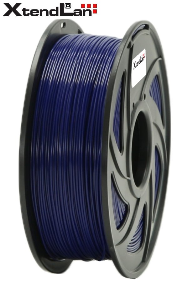 XtendLAN PETG filament 1,75mm kobaltově modrý 1kg 3DF-PETG1.75-DBL 1kg