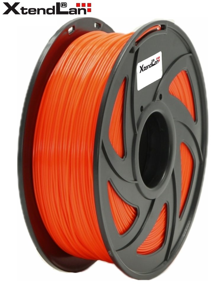 XtendLAN PETG filament 1,75mm oranžový 1kg 3DF-PETG1.75-OR 1kg