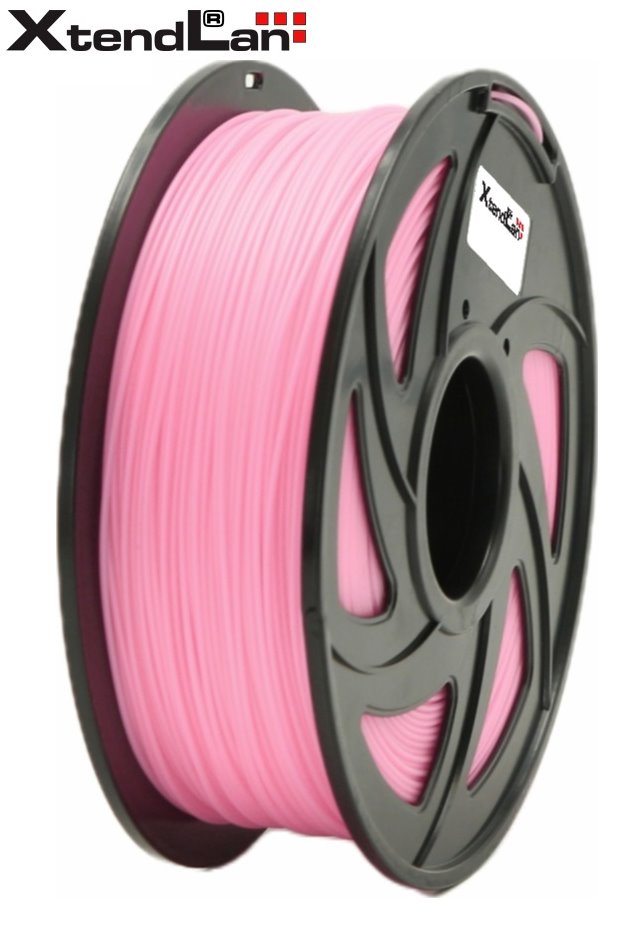 XtendLAN PETG filament 1,75mm růžový 1kg 3DF-PETG1.75-PK 1kg