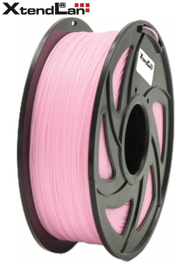 XtendLAN PETG filament 1,75mm světle růžový 1kg 3DF-PETG1.75-LPK 1kg