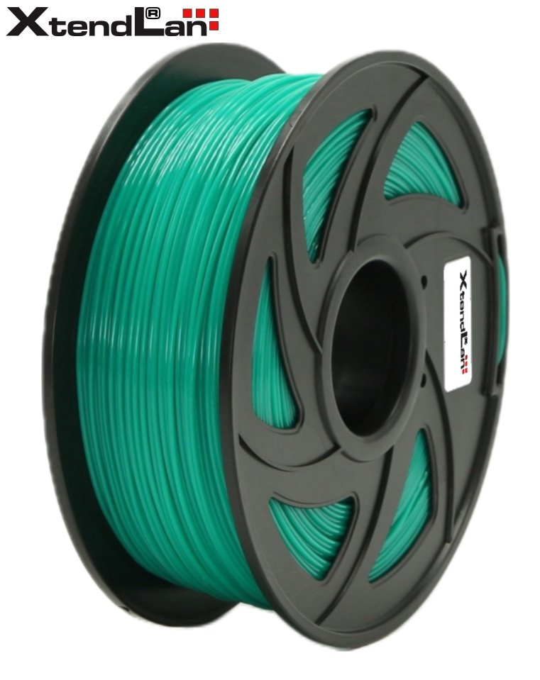 XtendLAN PETG filament 1,75mm zelený 1kg 3DF-PETG1.75-GN 1kg