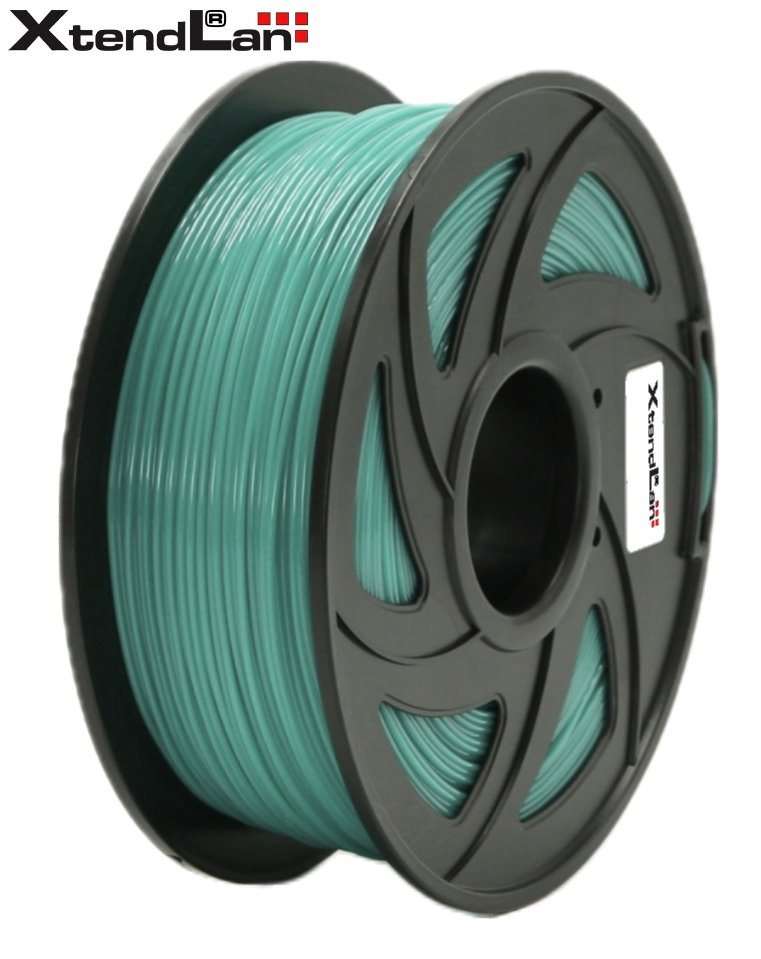 XtendLAN PLA filament 1,75mm jasně světle zelený 1kg 3DF-PLA1.75-LGN 1kg