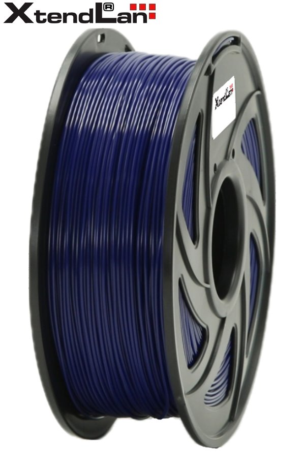 XtendLAN PLA filament 1,75mm kobaltově modrý 1kg 3DF-PLA1.75-DBL 1kg