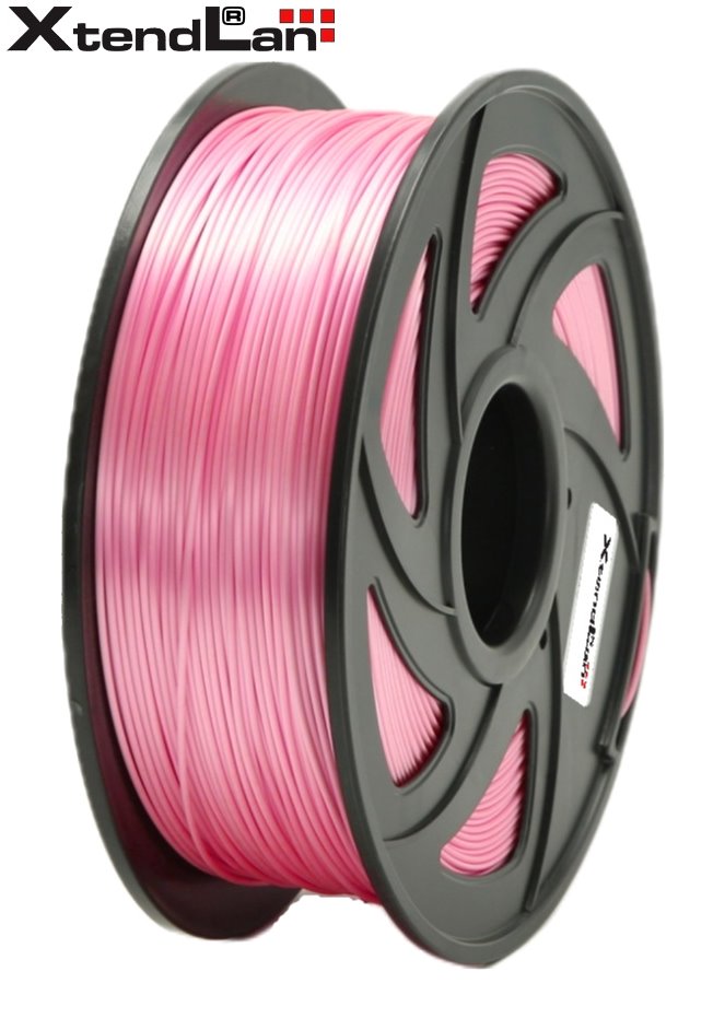 XtendLAN PLA filament 1,75mm lesklý červený 1kg 3DF-PLA1.75-SRD 1kg