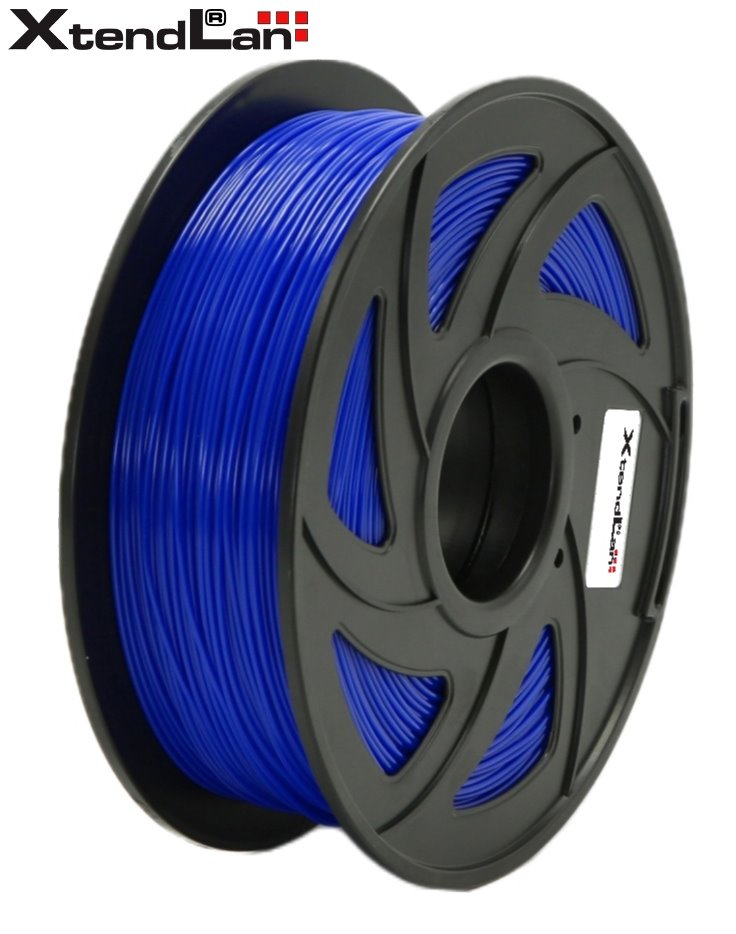 XtendLAN PLA filament 1,75mm modrý 1kg 3DF-PLA1.75-BL 1kg