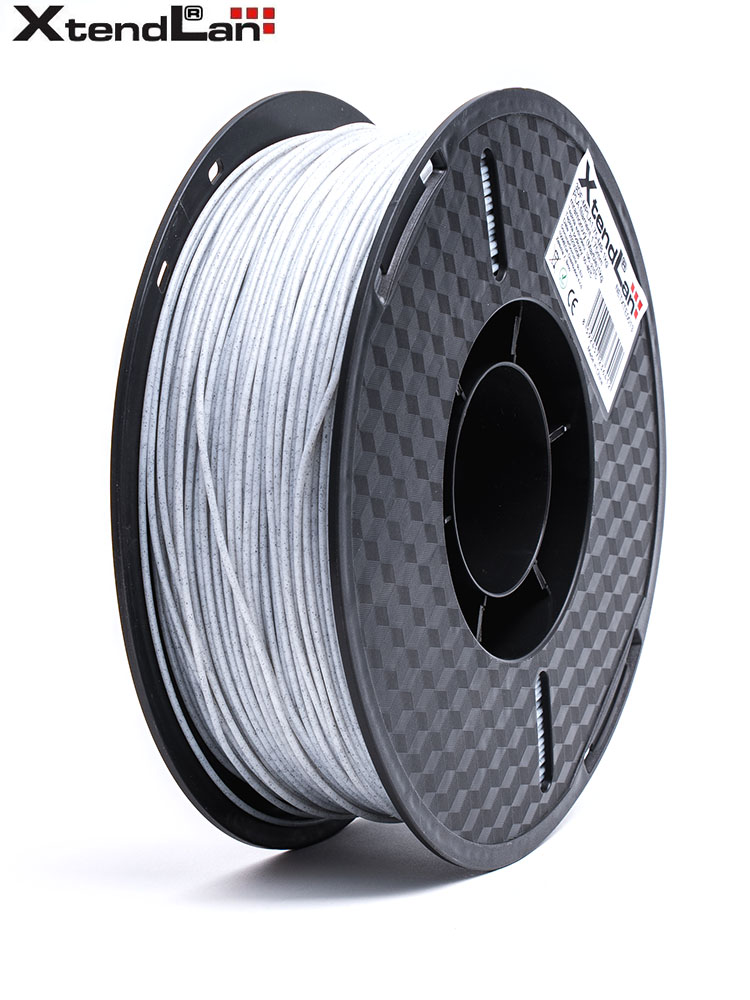 XtendLAN PLA filament 1,75mm mramorový 1kg 3DF-MPLA1.75-MB 1kg