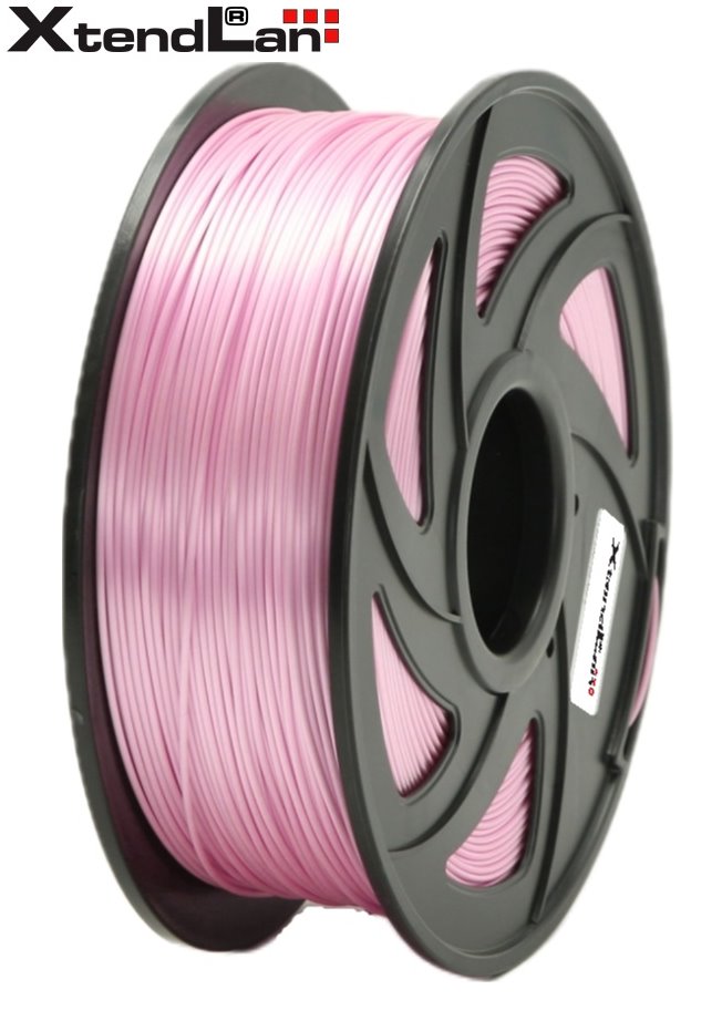 XtendLAN PLA filament 1,75mm růžový 1kg 3DF-PLA1.75-PK 1kg