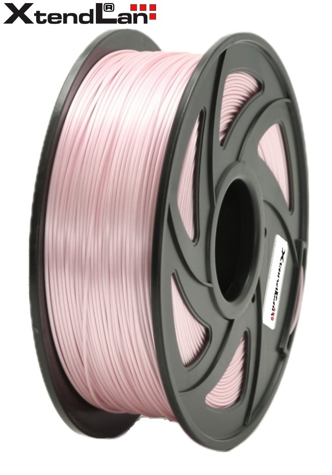XtendLAN PLA filament 1,75mm světle růžový 1kg 3DF-PLA1.75-LPK 1kg