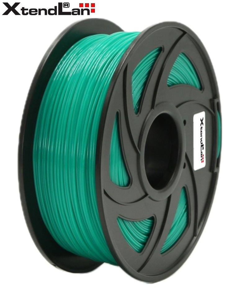 XtendLAN PLA filament 1,75mm zelený 1kg 3DF-PLA1.75-GN 1kg