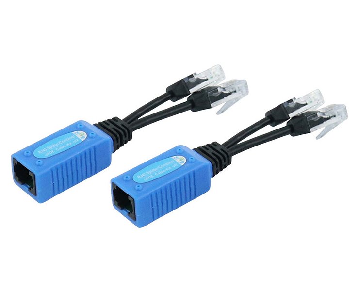XtendLan POE extender, 2x PoE po jednom UTP kabelu, 100Mb POE-PAS-D