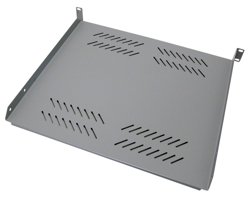 XtendLan Police 400mm, univerzal, 1U, 25kg nosnost, šedá CPOLIC1U40-G