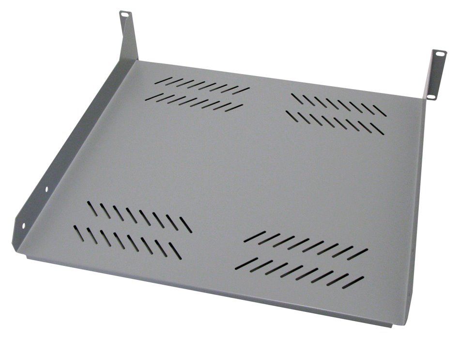 XtendLan Police 400mm, univerzal, 2U, 45kg nosnost, šedá CPOLIC2U40-G