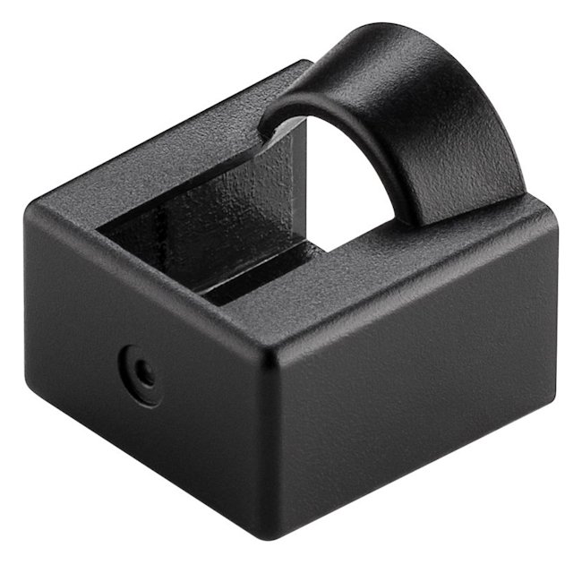 XtendLan Protiprachová krytka pro konektor RJ45, černá, sáček po 10 ks