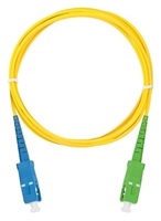 XtendLan simplexní patch kabel SM 9/125, OS2, SC-SC(APC), LS0H, 15m FOP-SCASC-S-15-9