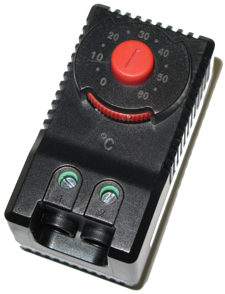 XtendLan Termostat, 0-60 st. C, flexibilní připevnění, vypínací TERMOSTAT60