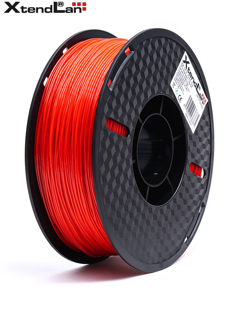 XtendLAN TPU filament 1,75mm červený 1kg 3DF-TPU1.75-RD 1kg
