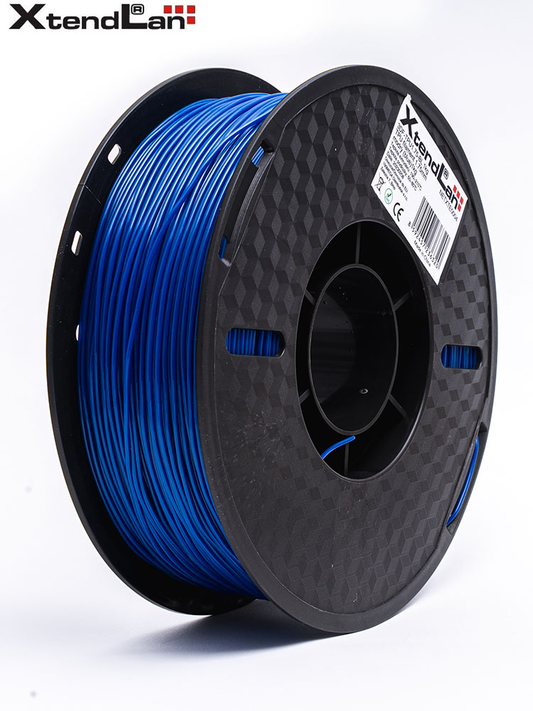 XtendLAN TPU filament 1,75mm modrý 1kg 3DF-TPU1.75-BL 1kg